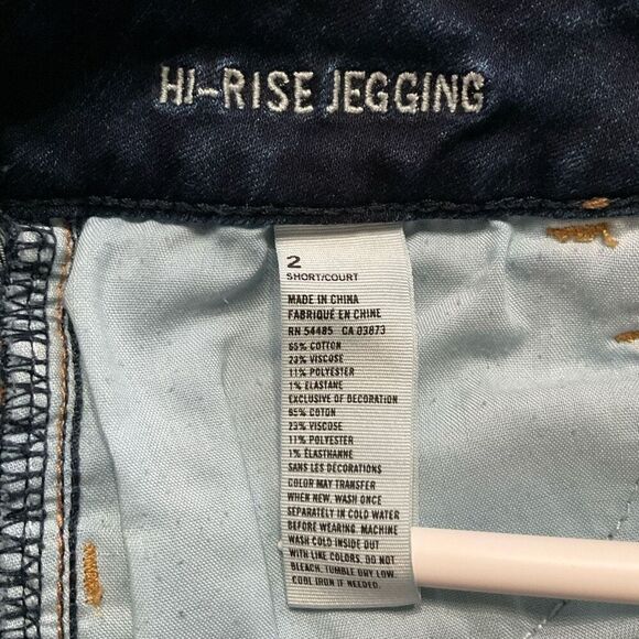 American Eagle Outfitters Custom Cutoff Blue Jean Shorts 2 - Picture 4 of 4